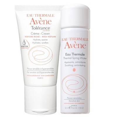 Avene Tolerance Extreme Cream 50 ml + Eau Thermal Water 50 ml - 1