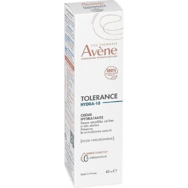 Avene Tolerance Hydra-10 Hydrating Cream 40 ml - 1