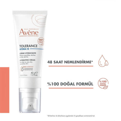 Avene Tolerance Hydra-10 Hydrating Cream 40 ML Termal Su 50 ML Hediyeli - 3