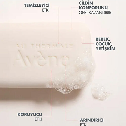 Avene XeraCalm A.D Ultra Rich Cleansing Bar 100 gr - 3