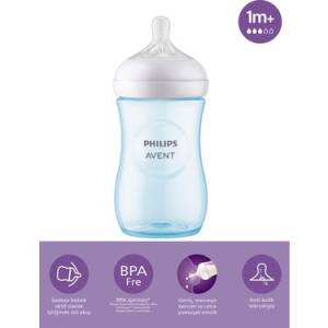 Avent SCY903/21 Natural Response Mavi Biberon 1+ Ay 260 ml