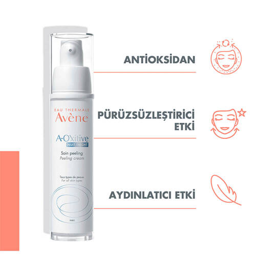 Avène A-Oxitive Night Peeling Cream 30 ml - 2