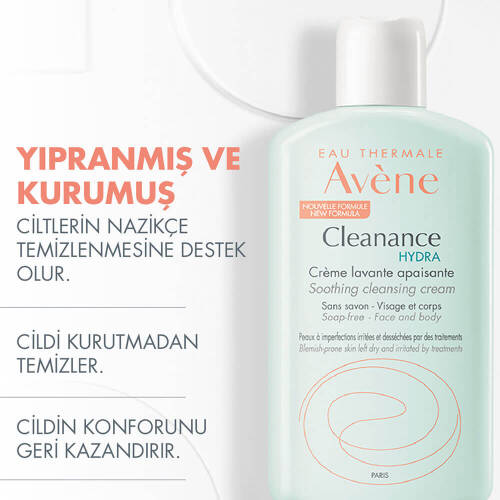 Avene Cleanance Hydra Shooting Cleansing Cream 200 ml - 2