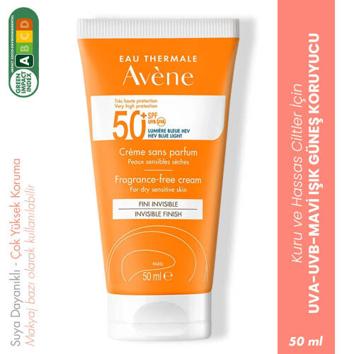 Avéne Ultra Large Spectre Creme Sans Parfum SPF50+ 50 ml - 1