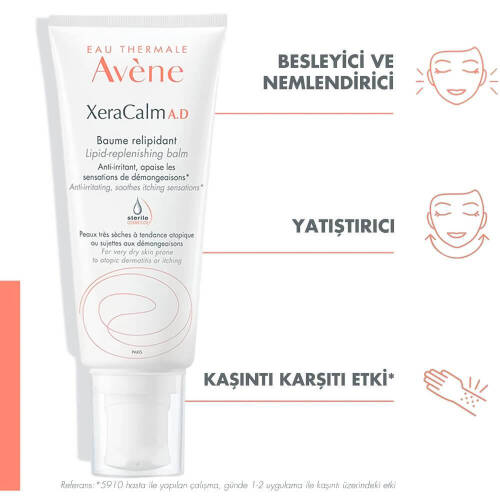 Avène XeraCalm A.D Lipid Replenishing Balm 200 ml - 2