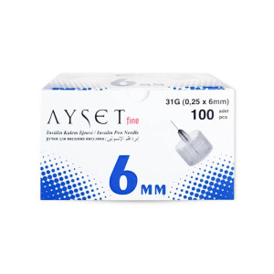 Ayset Fine 31G İğne Ucu 6mm