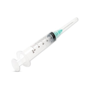 Ayset Yeşil  Enjektör 5 ml  (1 Koli =225 Adet)