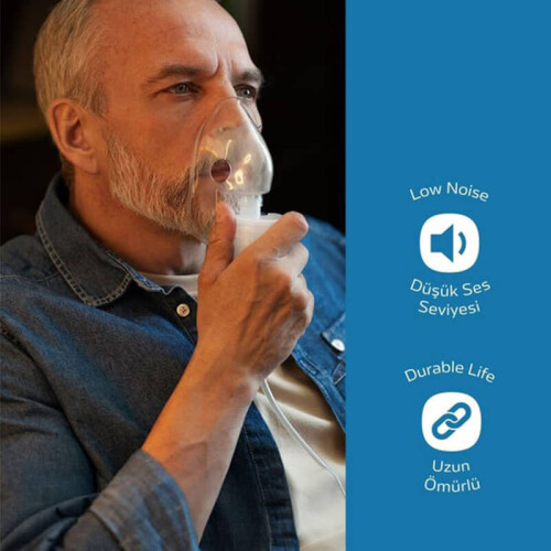 B-Good Kompresörlü Nebulizatör Cihazı (Çantalı) - 4