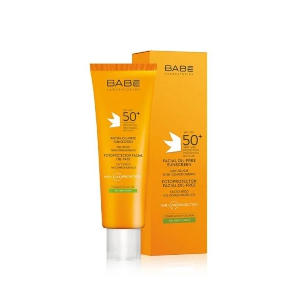 Babe Facial Oil Free Sunscreen SPF50+ Dry Touch 50 ml - 1