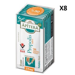 Balparmak Apitera Plus Forte Propolis C Vitaminli 375 mg x 8 Şase 8'li - Balparmak