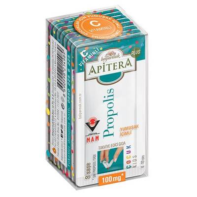Balparmak Apitera Propolis Plus C Vitaminli Çocuk 100 mg x 8 Şase - 1