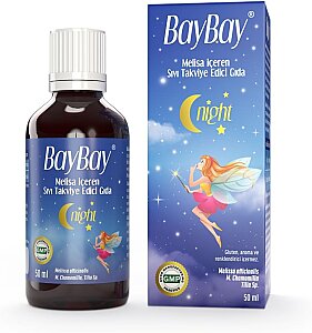 BayBay Night Melisa İçeren Takviye Edici Gıda 50 ml