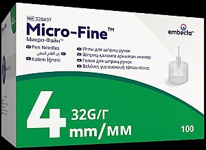 Bd Microfine İnsülin İğne Ucu 4 mm