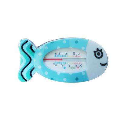 Bebedor Balık Desenli Banyo Termometresi (Mavi) 579 - 1