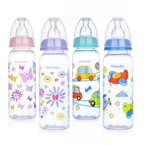 Bebedor Desenli PP Biberon 250 ml 24302 - 1
