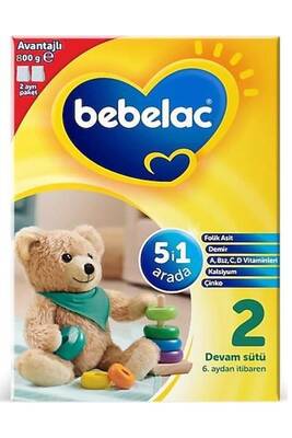 Bebelac Devam Sütü 2 800 gr - 1