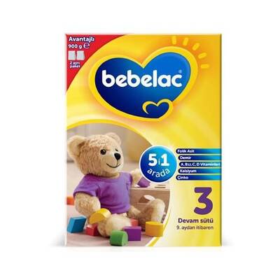 Bebelac Devam Sütü 3 900 gr - 1