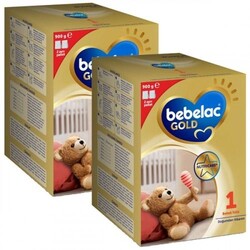 Bebelac Gold 1 900 gr Bebek Sütü 2'li Paket