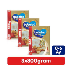 Bebelac Gold 1 Numara 800 gr 3 Adet