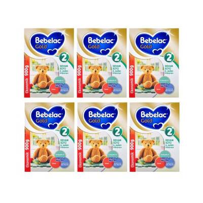 Bebelac Gold Devam Sütü 2 900 gr (6lı Avantaj Paketi) - 1