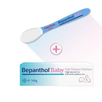 Bepanthol Baby Pişik Merhemi 100 gr + Mama Kaşığı Hediyeli - 1
