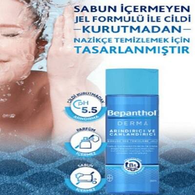 Bepanthol Derma Arındırıcı ve Canlandırıcı Günlük Yüz Temizleme Jeli 200 ml - 3