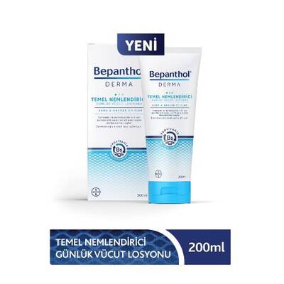 Bepanthol Derma Temel Nemlendirici Günlük Vücut Losyonu 200 ml - 1