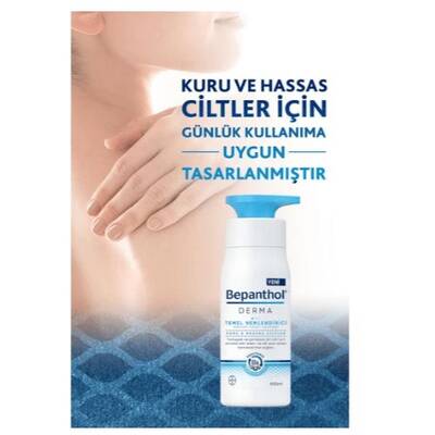 Bepanthol Derma Temel Nemlendirici Günlük Vücut Losyonu 400 ml - 3