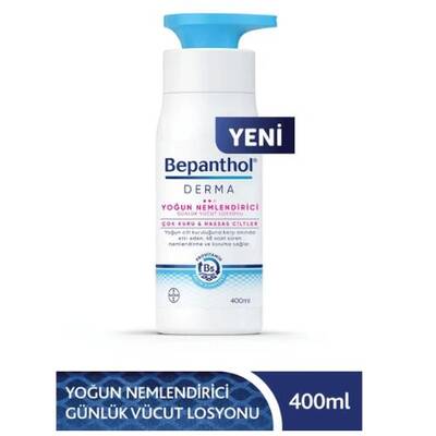 Bepanthol Derma Yoğun Nemlendirici Günlük Vücut Losyonu 400 ml - 1