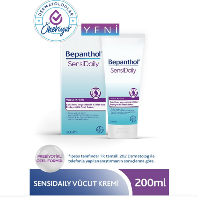 Bepanthol Sensidaily Vücut Kremi 200 ml - 1