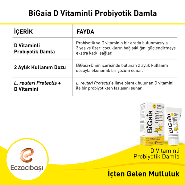 Bigaia D Vitaminli Damla 10 ml - 2