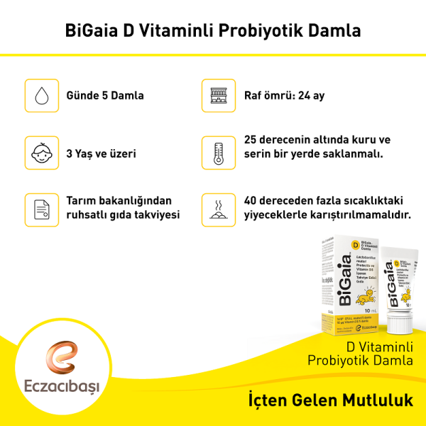 Bigaia D Vitaminli Damla 10 ml - 4