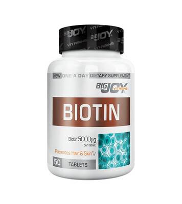 BigJoy Biotin 5000 mcg 50 Tablet - 1