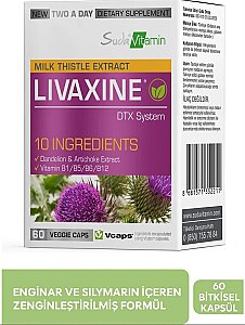 Suda Vitamin Livaxine 60 Kapsül