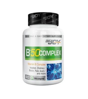 BigJoy Vitamins B50 Complex 60 Bitkisel Kapsül - 1