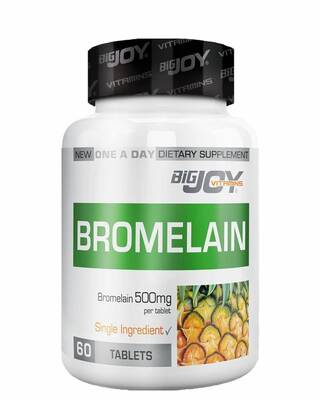 BigJoy Vitamins Bromelain 500 mg 60 Tablet - 1