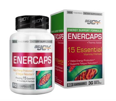 BigJoy Vitamins Enercaps 60 Kapsül - 1