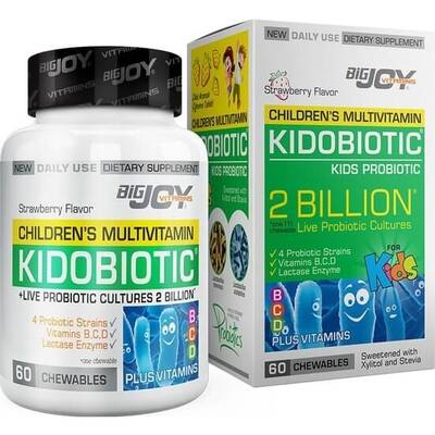 BigJoy Vitamins Kidobiotic Kids Probiotic 60 Çigneme Tablet - 1