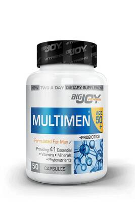 BigJoy Vitamins Multimen 50+ 50 Kapsül - 1