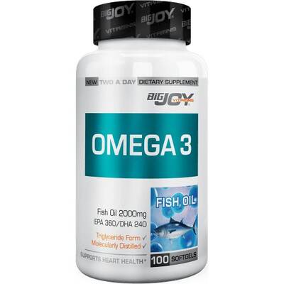 BigJoy Vitamins Omega 3 2000 mg 50 Yumuşak Kapsül - 1