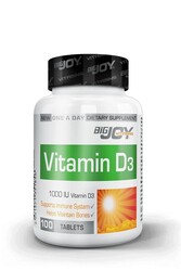 BigJoy Vitamins Vitamin D3 100 Tablet