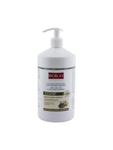 Bioblas Saç Dökülmesine Karşı Siyah Sarımsaklı Şampuan 1000 ml - 1