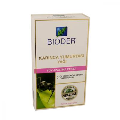 Bioder Bio Epilation Tüy Azaltıcı Karınca Yumurtası Yağı 30 ml - 1