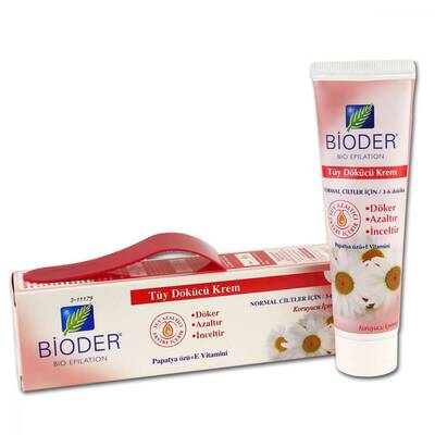 Bioder Normal Ciltler İçin Tüy Dökücü Krem 100 ml - 1