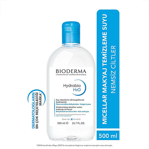 Bioderma Hydrabio H2O 500 ml - 1