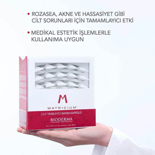 Bioderma Matricium Cilt Yenileyici Bakım Kapsülü 30 x 1 ml - 5