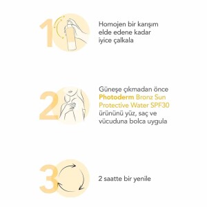 Bioderma Photoderm Bronz Sun Protective Water SPF30 200 ml - 6