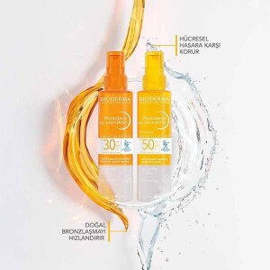 Bioderma Photoderm Bronz Sun Protective Water SPF30 200 ml - 5