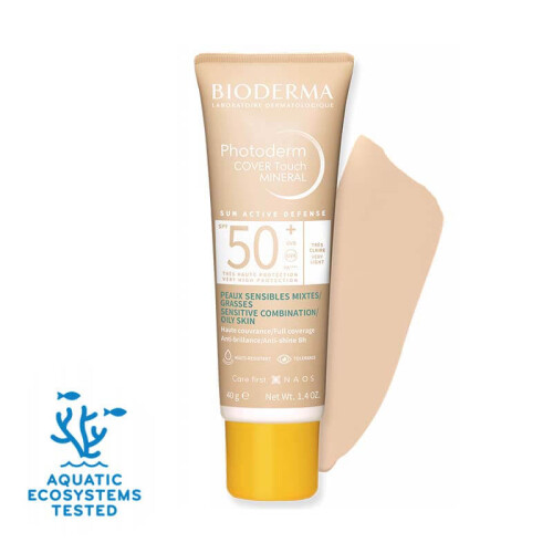 Bioderma Photoderm Cover Touch Mineral Spf50+ 40 gr - Very Light - 2