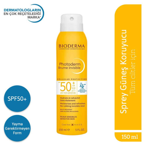 Bioderma Photoderm Max Brume Solaire Sun Mist SPF50+ 150 ml - 1